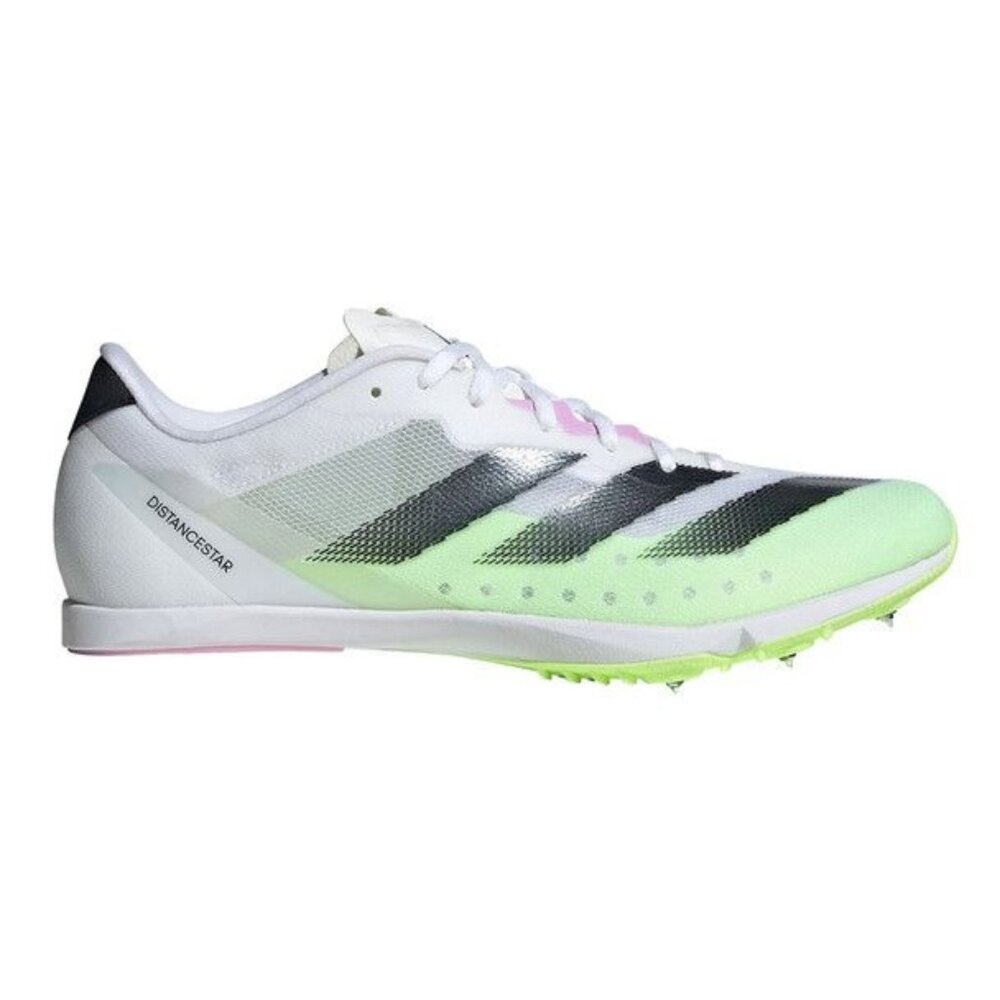 Adidas Distancestar Track & Field Spikes Shoes IG7445 Green Size 7.5